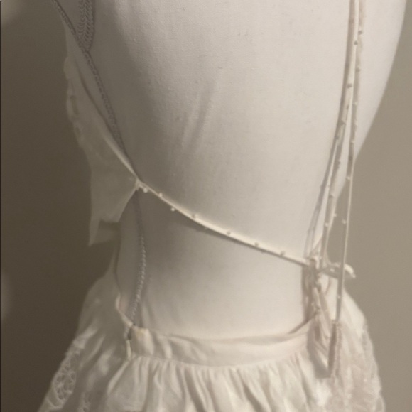 NWT FARM rio white richilier midi dress size small - Picture 6 of 8